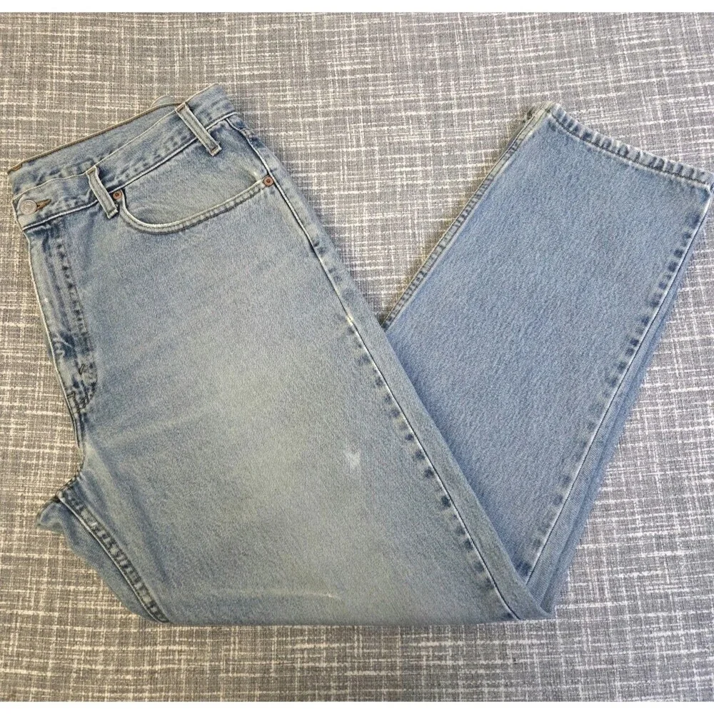Levi's 550 Jeans Relaxed Fit Straight/Taper Distressed Men's 38X32 (act. 37X32)